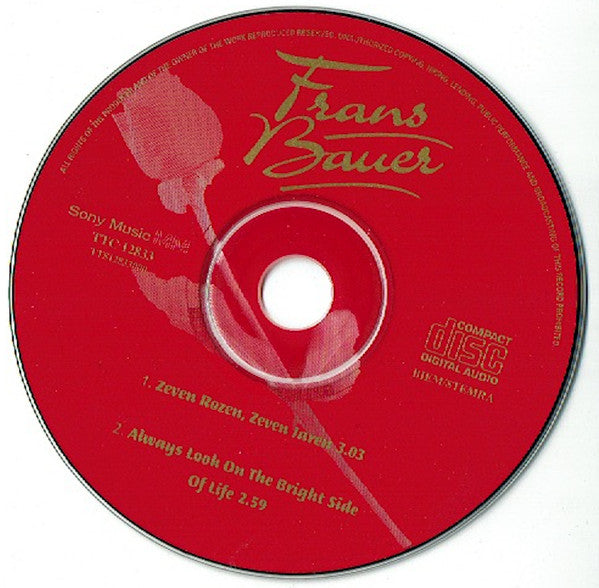 Frans Bauer : Zeven Rozen, Zeven Jaren (CD, Single)