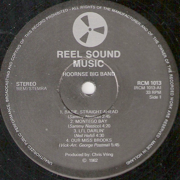 Hoornse Big Band : Straight (LP, Album)