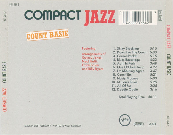 Count Basie : Count Basie (CD, Comp, RM)