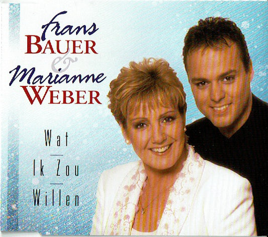 Frans Bauer & Marianne Weber : Wat Ik Zou Willen (CD, Maxi)