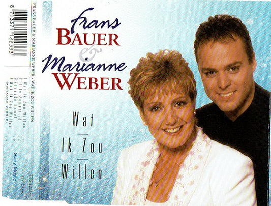 Frans Bauer & Marianne Weber : Wat Ik Zou Willen (CD, Maxi)