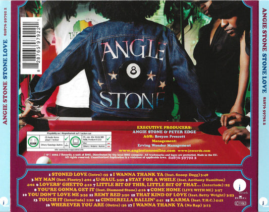 Angie Stone : Stone Love (CD, Album, Copy Prot., Enh)