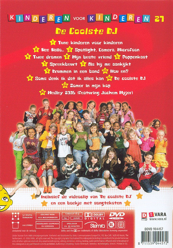 Kinderen voor Kinderen : 27 - De Coolste DJ (DVD, PAL)