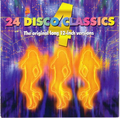 Various : 24 Disco Classics 4 - The original long 12-inch versions (2xCD, Comp)