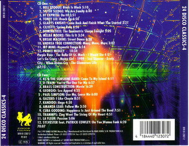Various : 24 Disco Classics 4 - The original long 12-inch versions (2xCD, Comp)