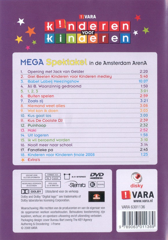 Kinderen voor Kinderen : 29 - Mega Spektakel (DVD-V, PAL)