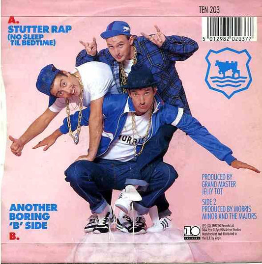 Morris Minor And The Majors : Stutter Rap (No Sleep Til Bedtime) (7", Single, Inj)