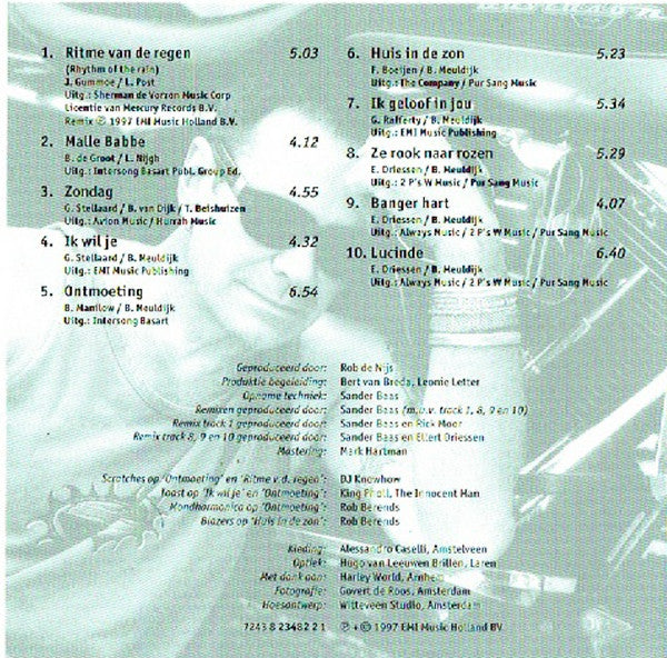 Rob De Nijs : Dansen  (CD, Album, Comp)