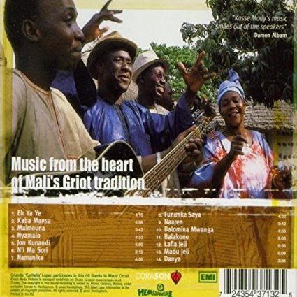 Kassé Mady Diabaté : Kassi Kasse - Mande Music From Mali (CD, Album)