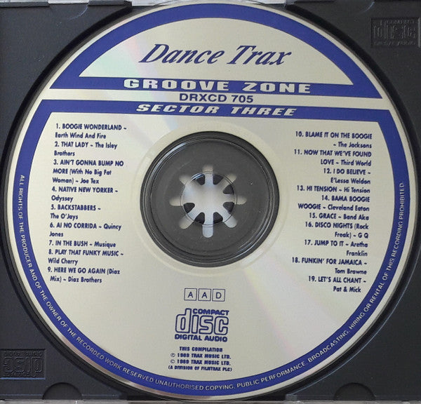 Various : Groove Zone Sector Three (CD, Comp)