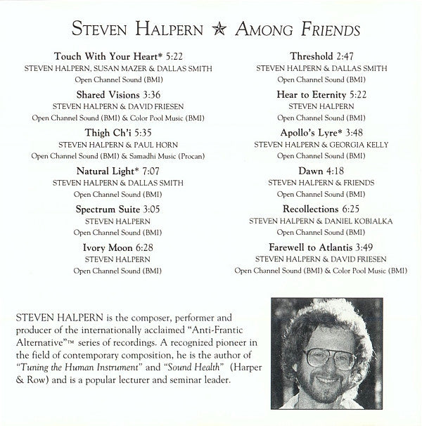 Steven Halpern : Among Friends (Collection I) (CD, Comp)