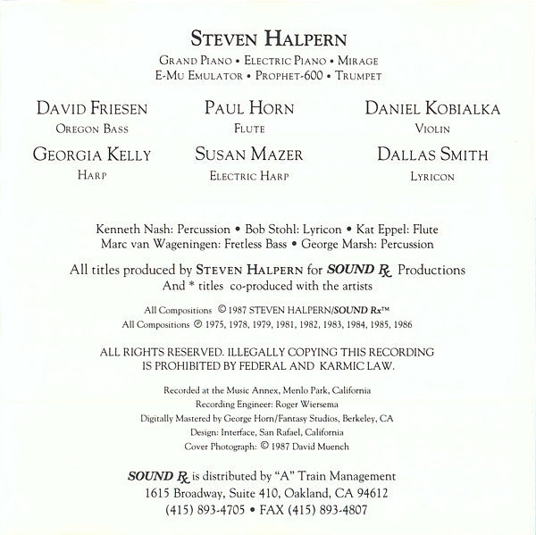 Steven Halpern : Among Friends (Collection I) (CD, Comp)