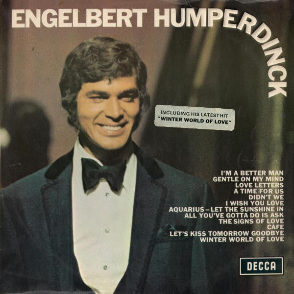 Engelbert Humperdinck : Engelbert Humperdinck (LP, Album, Mono)