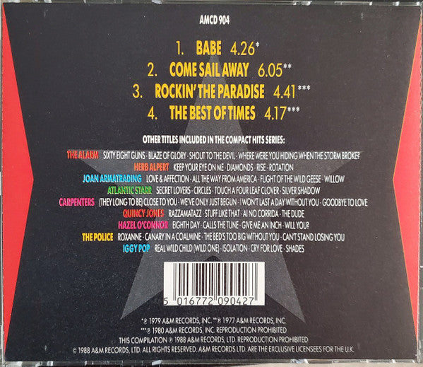 Styx : Compact Hits (CD, Comp, Ltd)