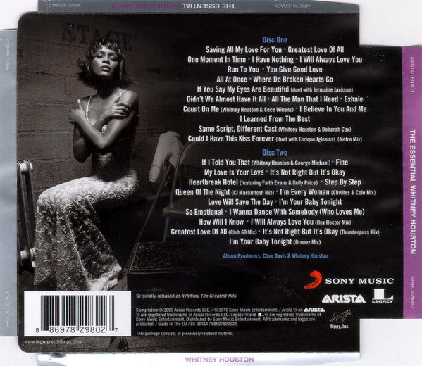 Whitney Houston : The Essential Whitney Houston (2xCD, Comp, RE)