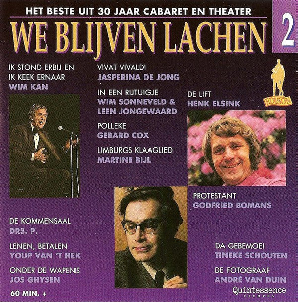 Various : We Blijven Lachen 2 (CD, Comp)