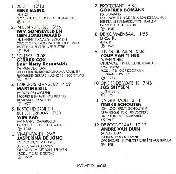 Various : We Blijven Lachen 2 (CD, Comp)