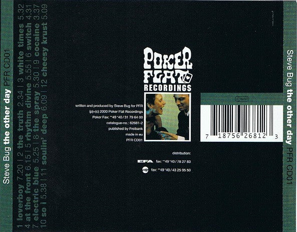 Steve Bug : The Other Day (CD, Album)