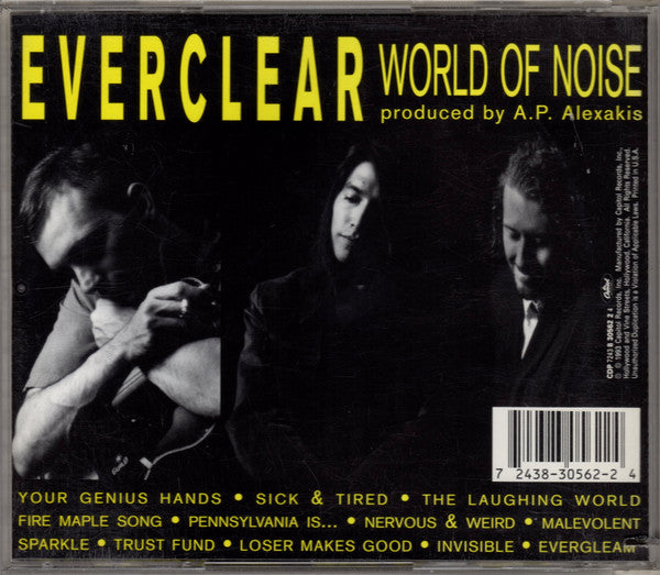 Everclear : World Of Noise (CD, Album, RE, RP)
