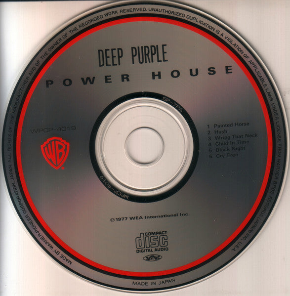 Deep Purple : Power House (CD, Album, RE)