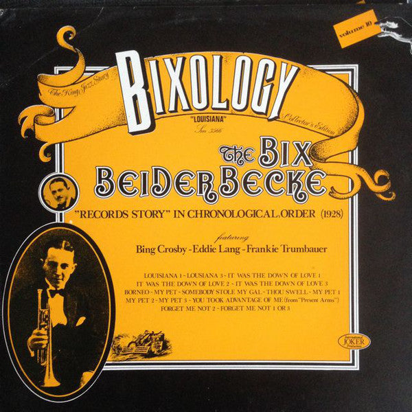 Bix Beiderbecke : Bixology "Louisiana" (LP, Comp, RP)