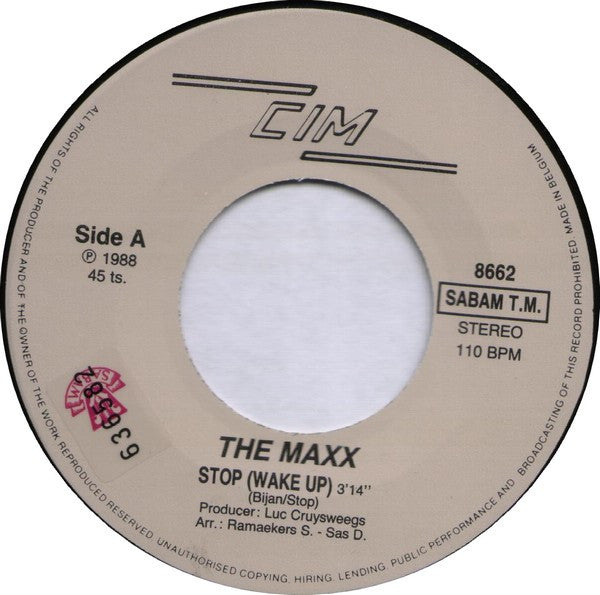 The Maxx : Stop (7")