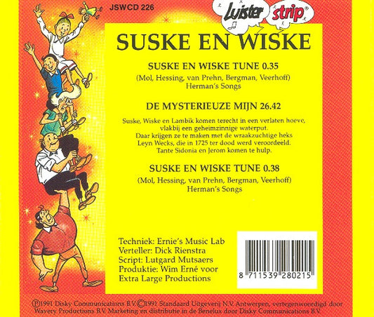 Suske en Wiske : De Mysterieuze Mijn (CD, Album)