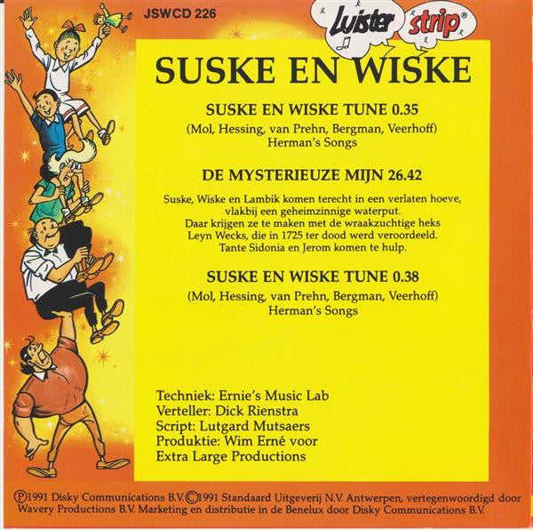 Suske en Wiske : De Mysterieuze Mijn (CD, Album)