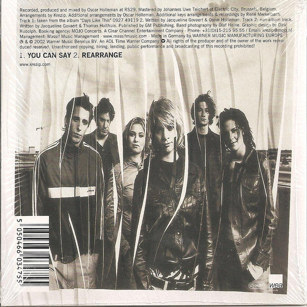 Krezip : You Can Say (CD, Single)