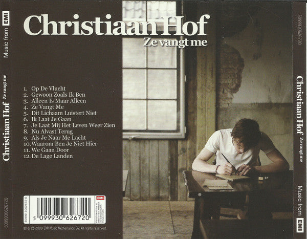 Christiaan Hof : Ze Vangt Me (CD, Album)