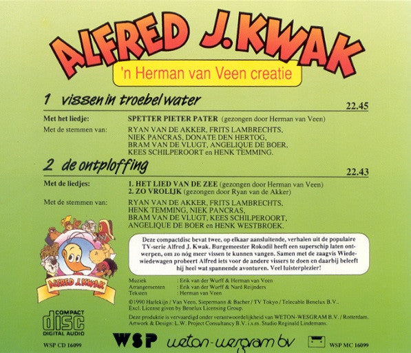 Alfred J. Kwak : Vissen In Troebel Water (CD, Album)