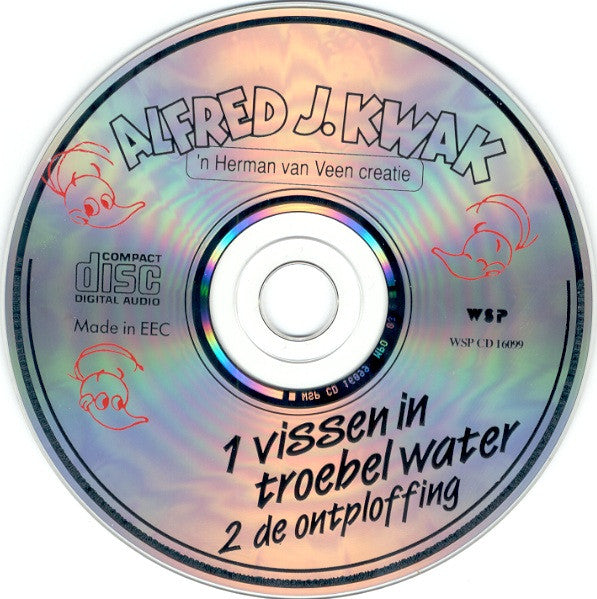 Alfred J. Kwak : Vissen In Troebel Water (CD, Album)