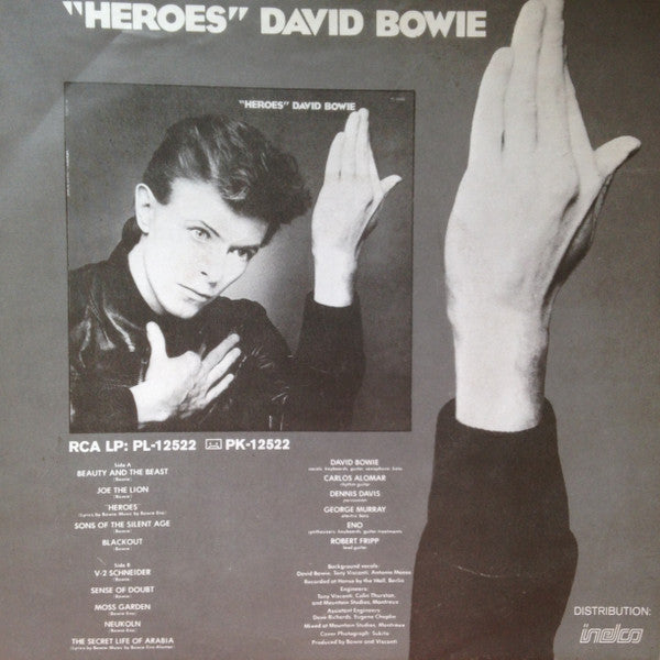 David Bowie : "Heroes" (7", Single)