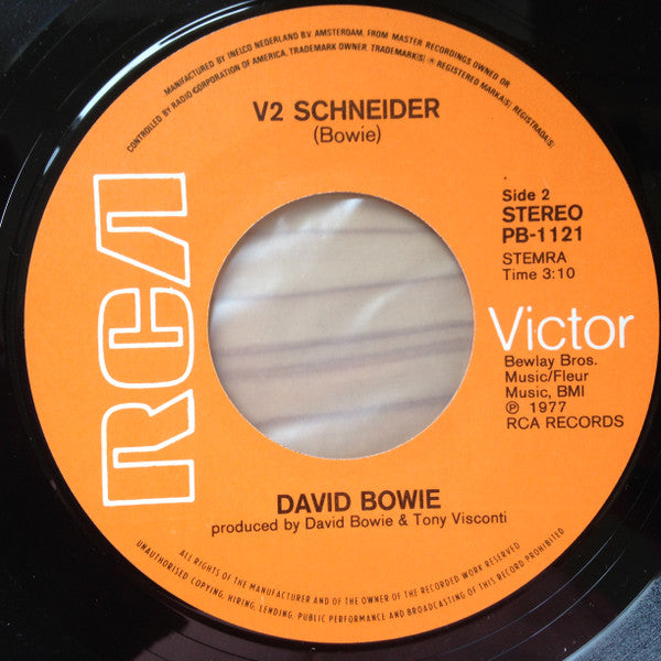 David Bowie : "Heroes" (7", Single)