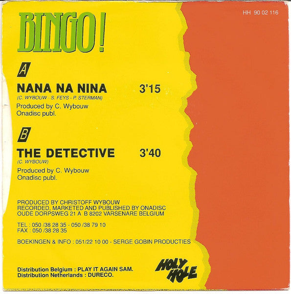Bingo! : Nana Na Nina (7", Single)