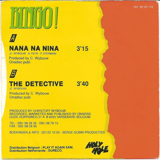 Bingo! : Nana Na Nina (7", Single)