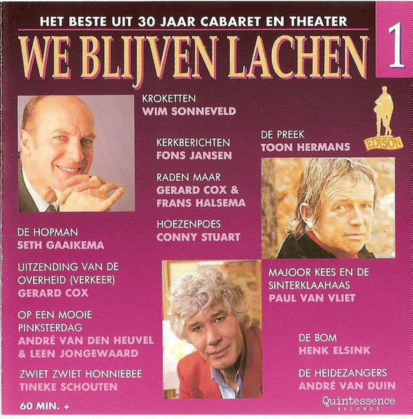 Various : We Blijven Lachen 1 (CD, Comp)