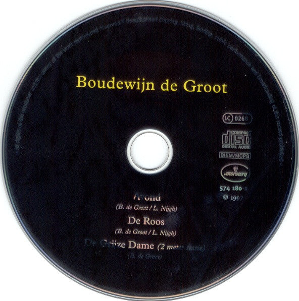 Boudewijn de Groot : Avond (CD, Single)