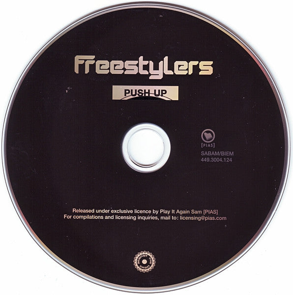 Freestylers : Push Up (CD, Single, Car)