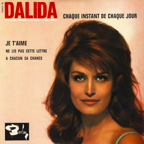 Dalida : Chaque Instant De Chaque Jour (7", EP)
