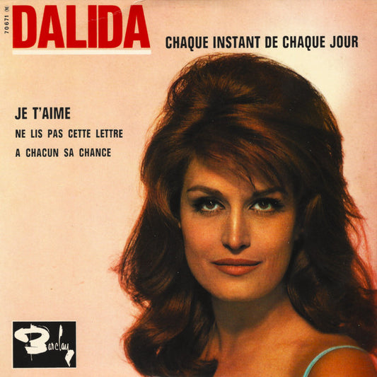 Dalida : Chaque Instant De Chaque Jour (7", EP)