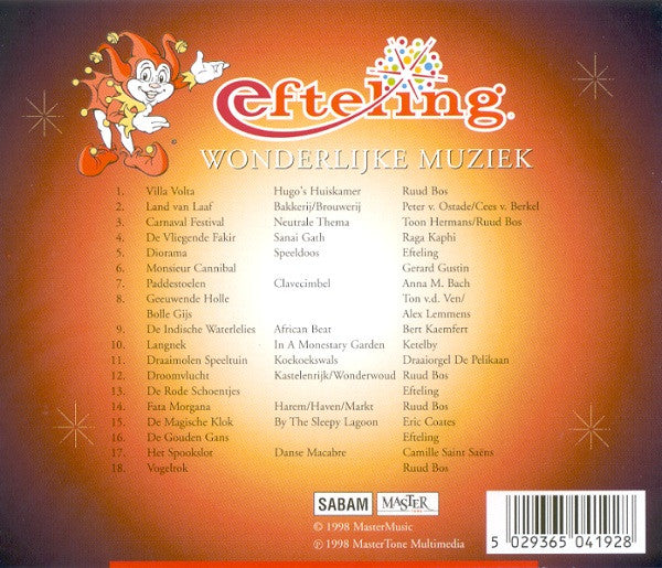 Various : Wonderlijke Muziek Van De Efteling (CD, Comp, Mono)