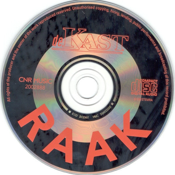 De Kast : Raak (CD, Single)