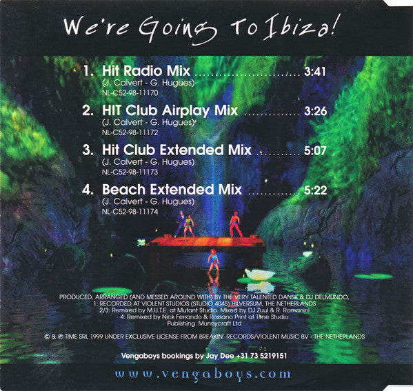 Vengaboys : We're Going To Ibiza! (CD, Maxi)