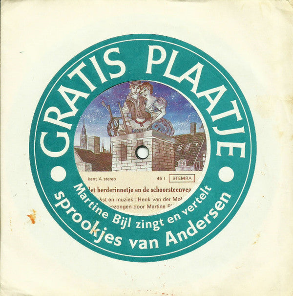 Martine Bijl : Martine Bijl Zingt En Vertelt Sprookjes Van Andersen (Flexi, 7")