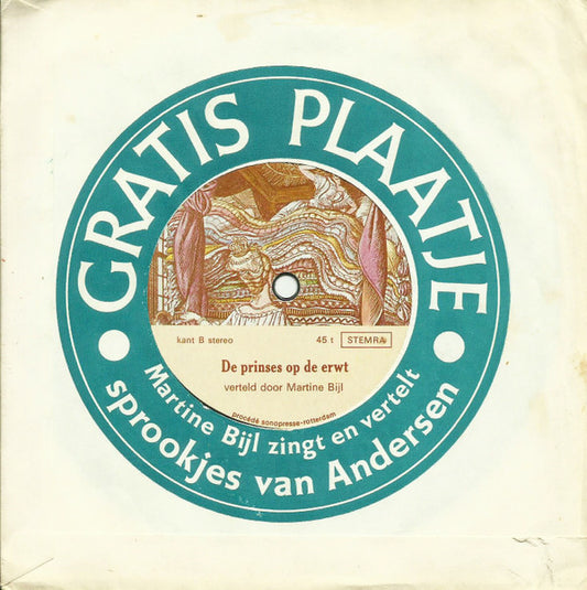 Martine Bijl : Martine Bijl Zingt En Vertelt Sprookjes Van Andersen (Flexi, 7")