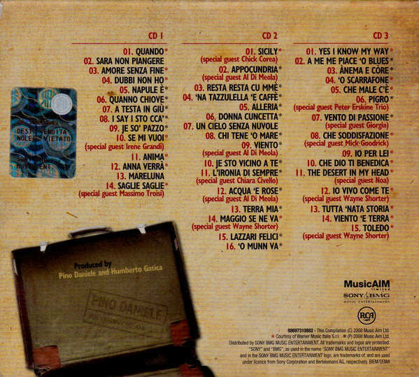 Pino Daniele : Ricomincio Da 30 (3xCD, Comp)