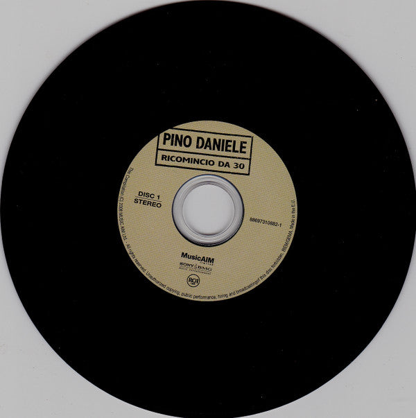 Pino Daniele : Ricomincio Da 30 (3xCD, Comp)