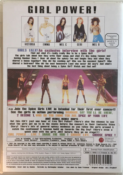 Spice Girls : Girl Power! Live In Istanbul Plus Girls Talk! The Story So Far… (DVD-V, NTSC)