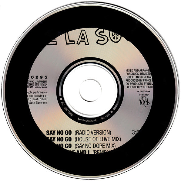 De La Soul : Say No Go (CD, Maxi)